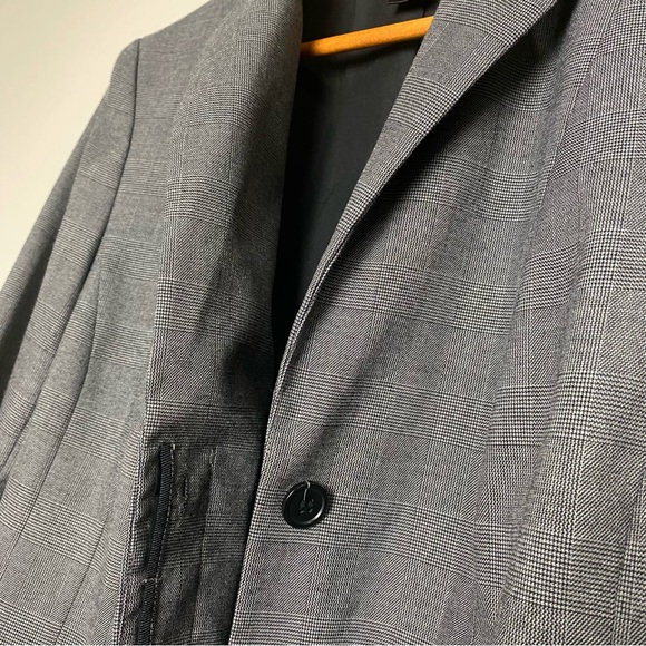 Ann Taylor Prince of Wales Checked Plaid Blazer - Picture 12 of 12